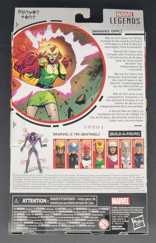 Marvel Girl Marvel Legends BAF Tri Sentinel