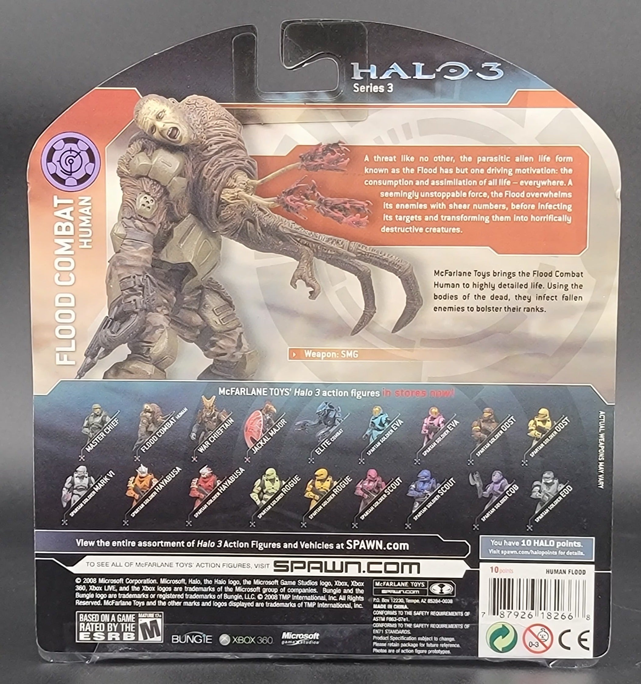 Flood Combat Human Halo 3 campaign series 3 – Uncanny Toys & More
