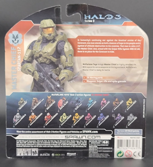 Spartan-117 Master Chief Halo 3 campaign series 3