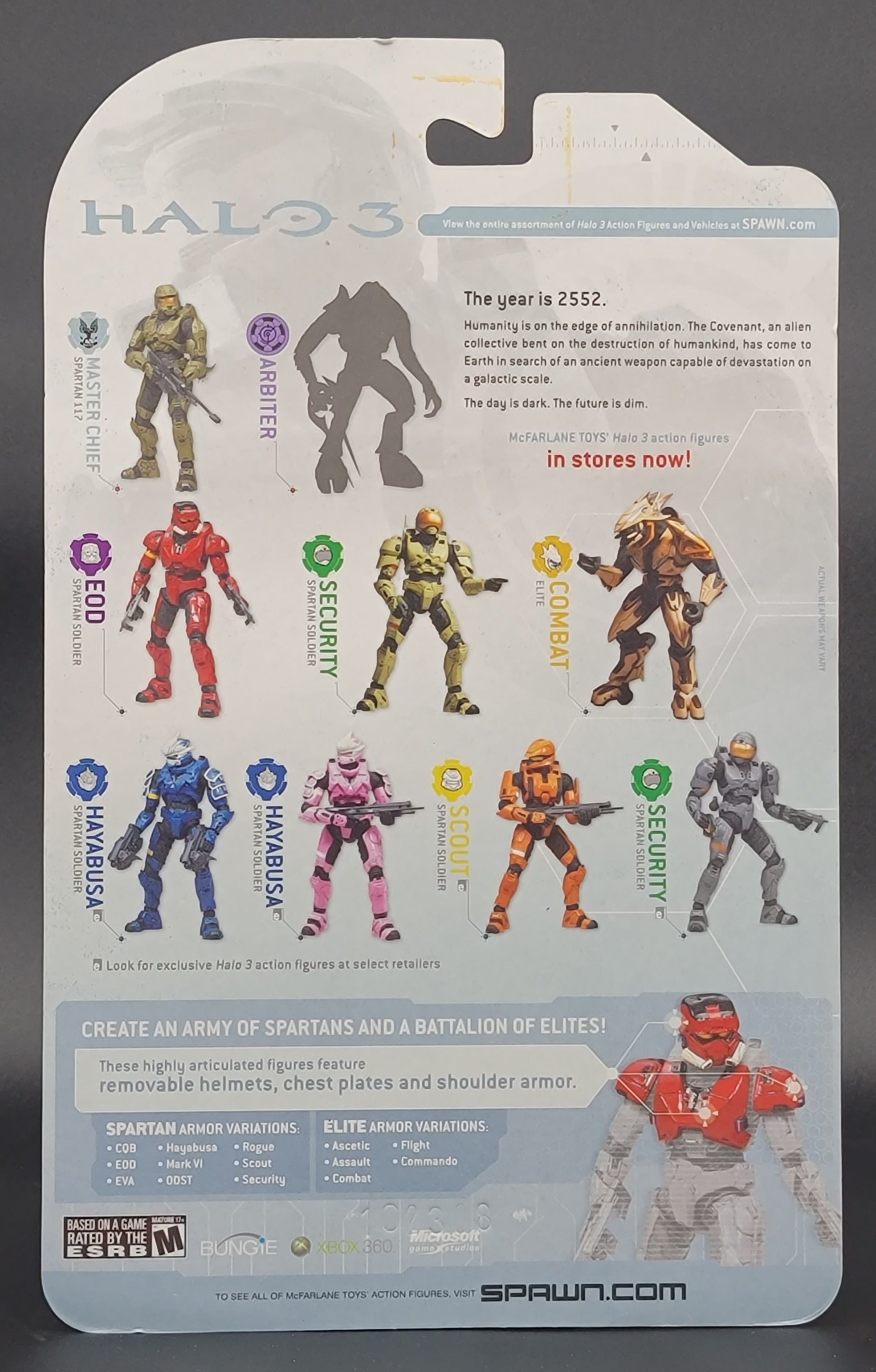 HALO3 スパルタンソルジャー EOD 未開封品 McFARLANE TOYS HALO3 SPARTAN SOLDIER EOD スパルタン
