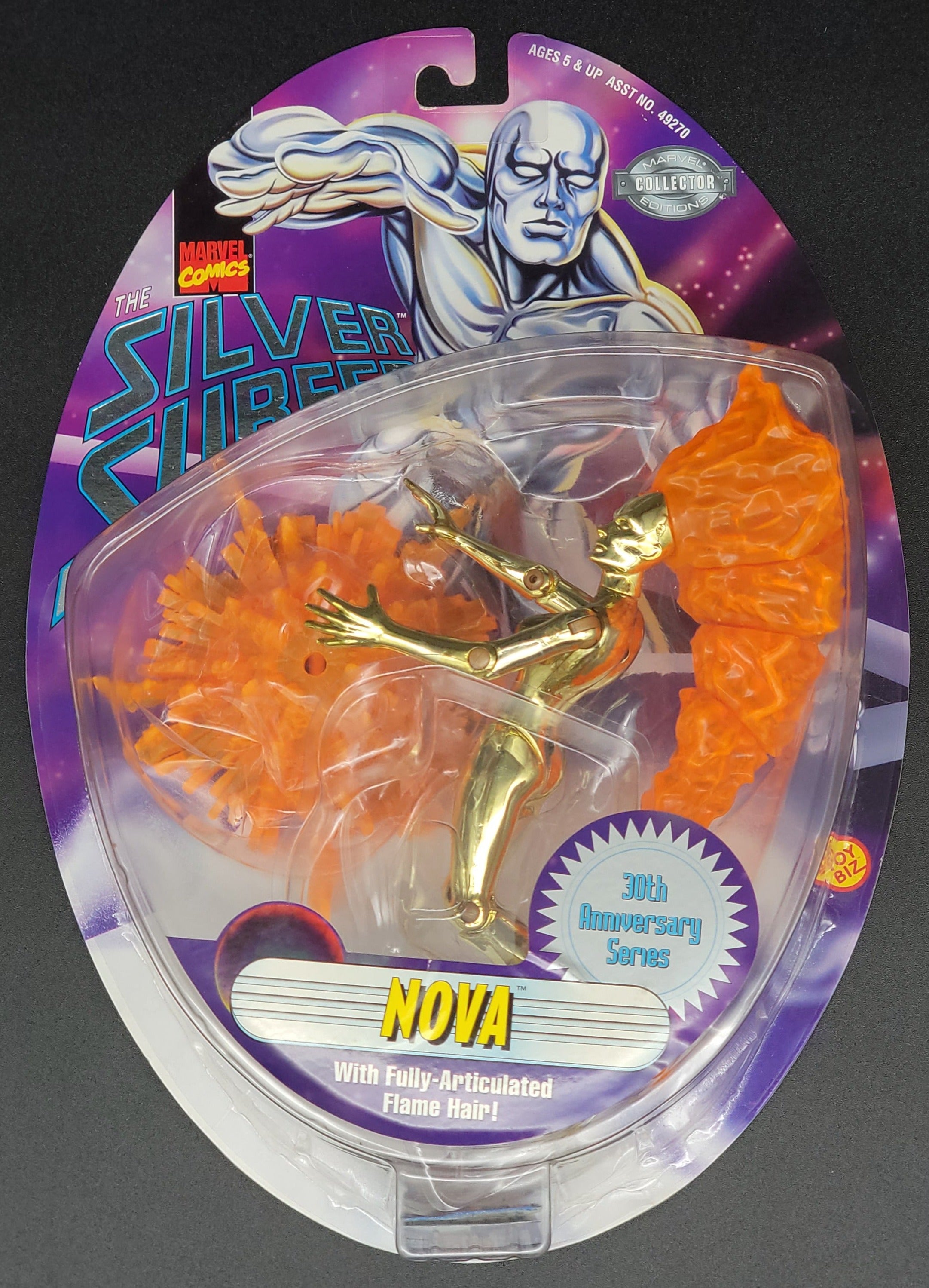 Nova Toybiz Silver Surfer Figure 1997