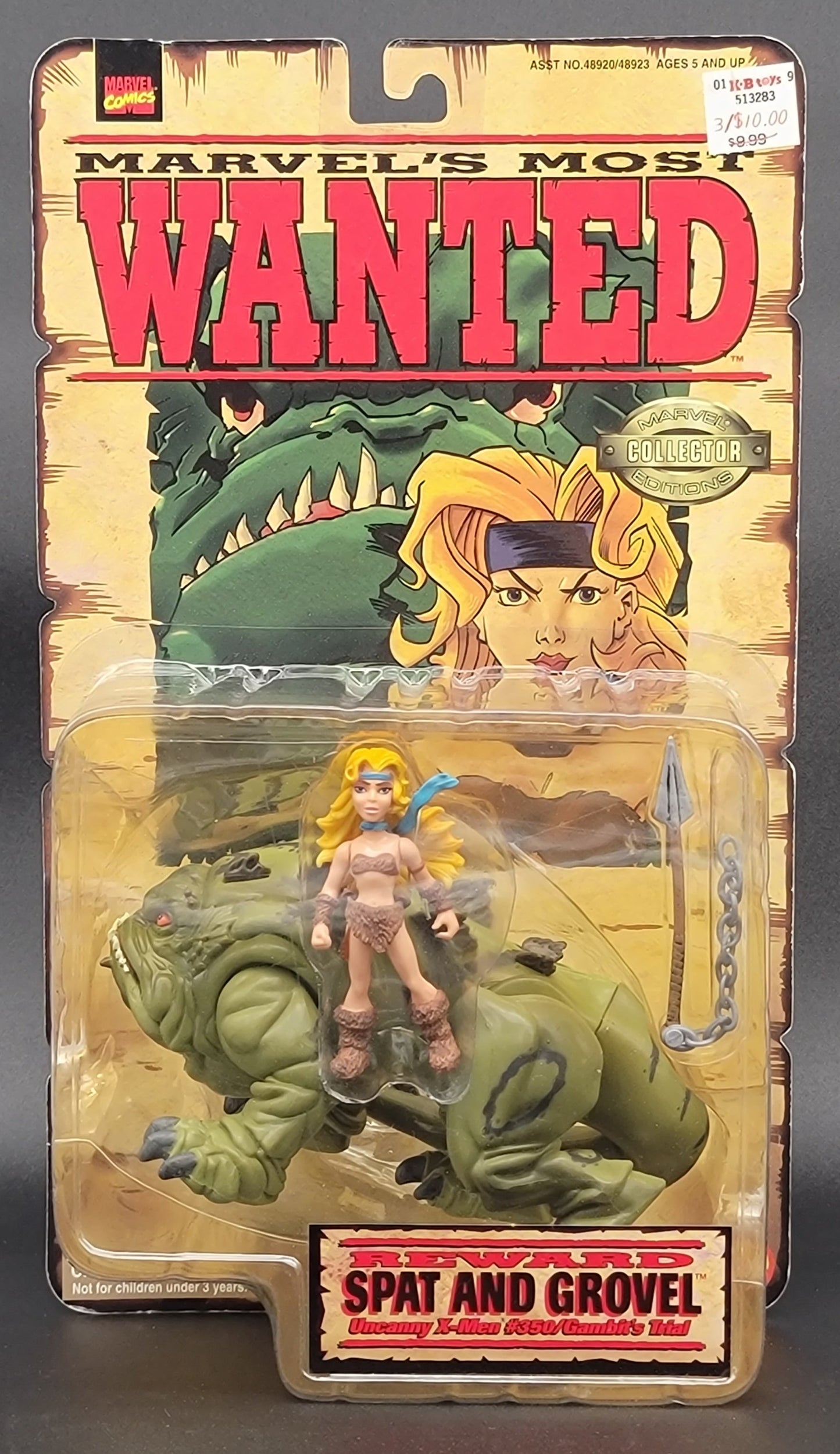 Spat and Grovel Marvel's Most Wanted collectors edition