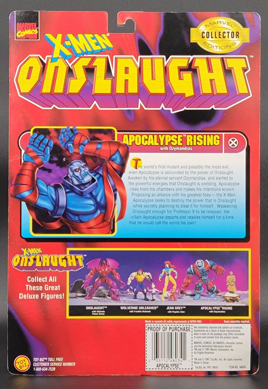 Apocalypse Rising X-Men Onslaught collectors edition