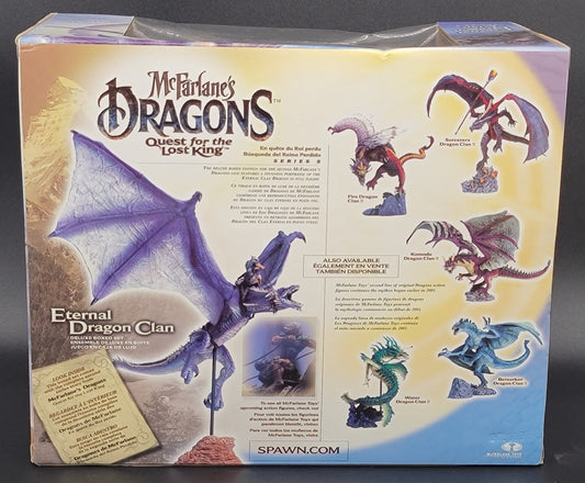 Eternal Dragon Clan McFarlane Dragons series 2 (with misspelling on front)