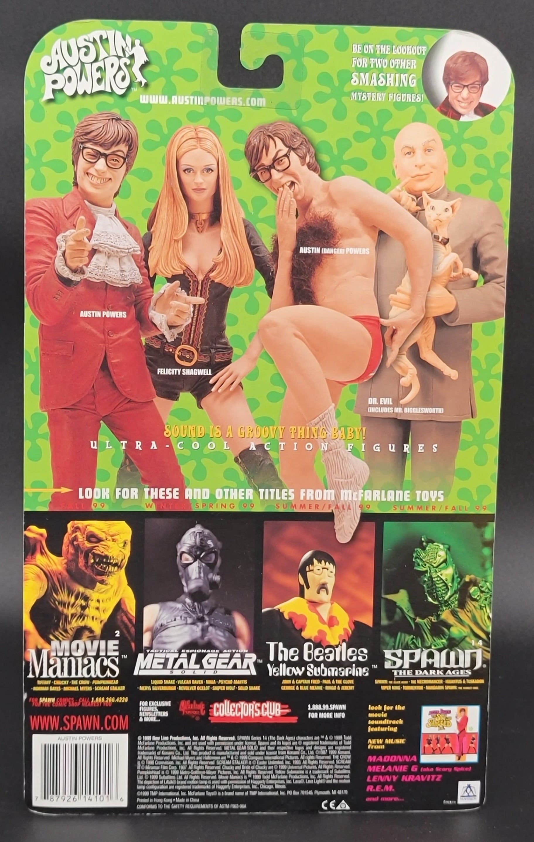 Austin Powers McFarlane Austin Powers Figure – Uncanny Toys & More