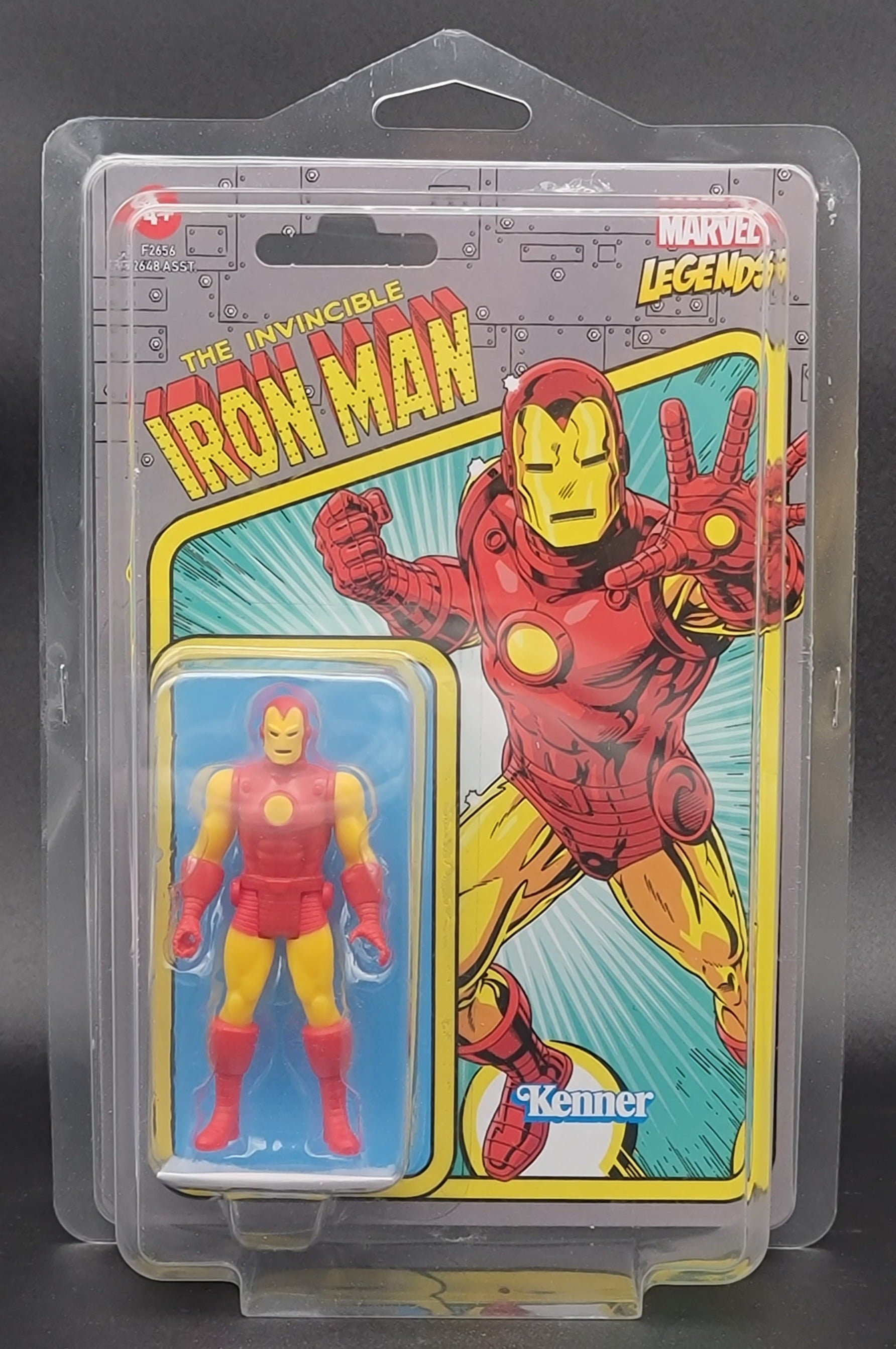 Iron man Marvel Legends Hasbro Kenner retro 375