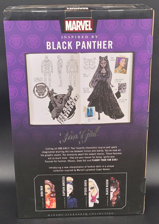 Black Panther inspired Madame Alexander Fan Girl