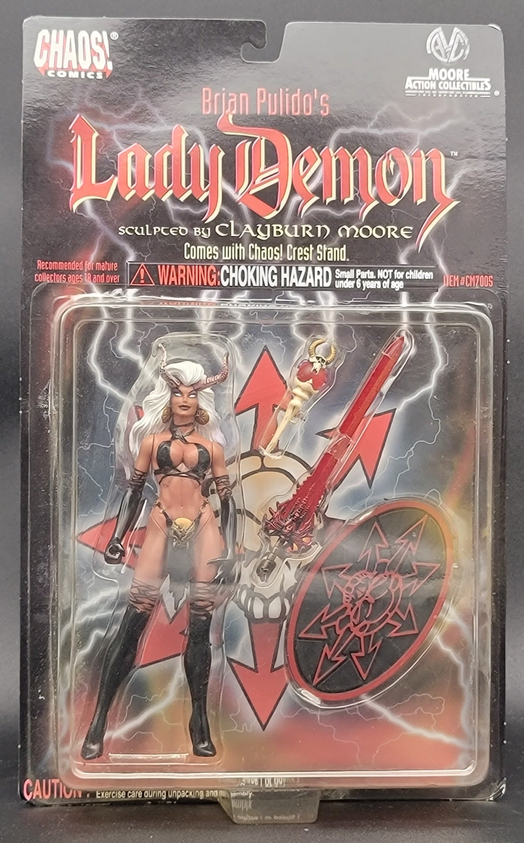 Lady Demon Moore Action Collectibles Chaos Comics Figure 1997