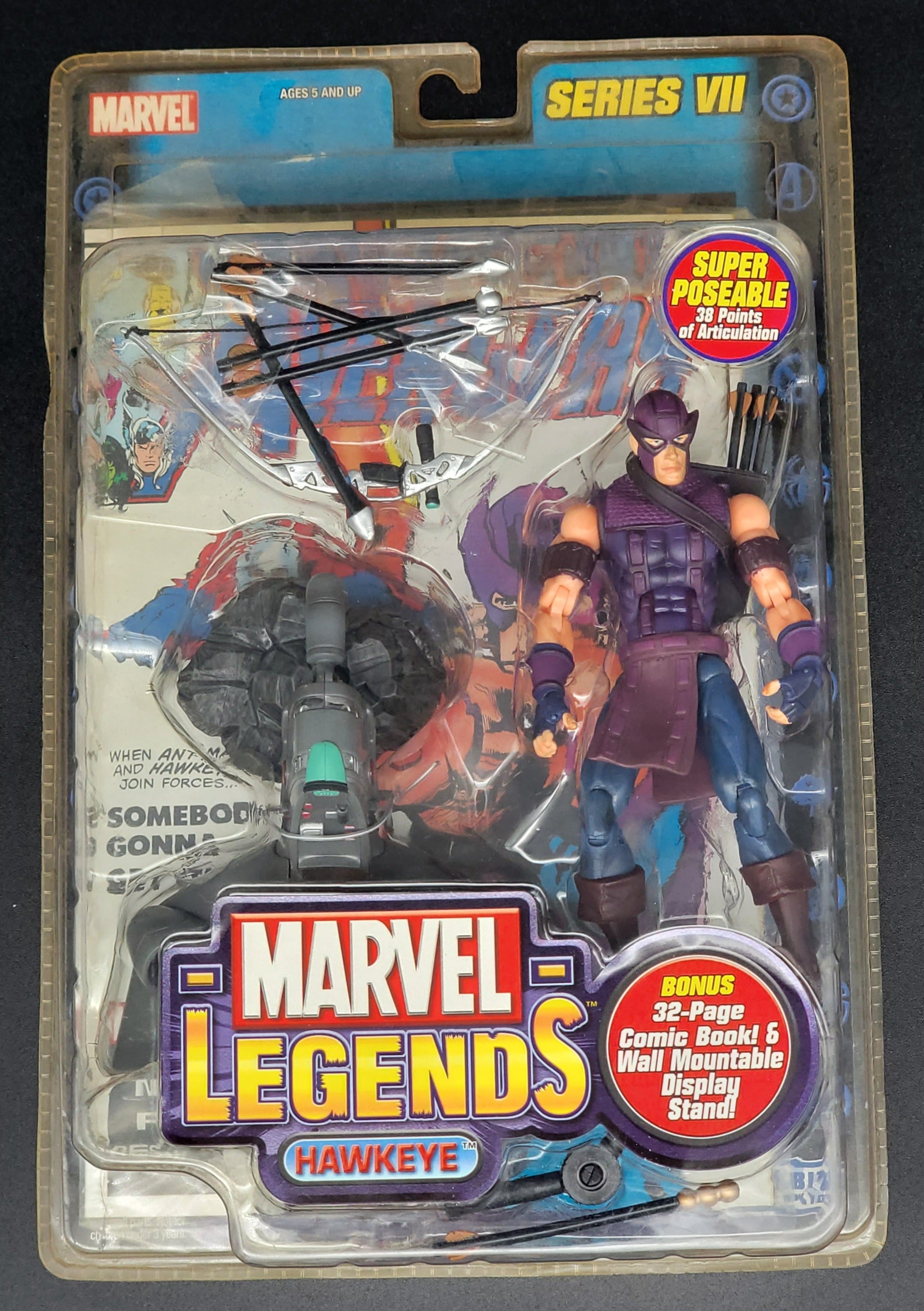 Hawkeye Marvel Legends series 7 (Open)