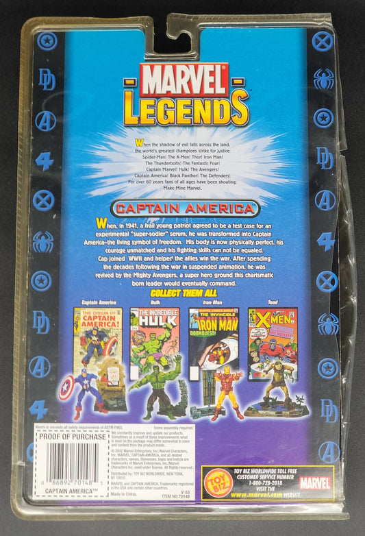 Captain America Marvel Legends series 1 (Open)