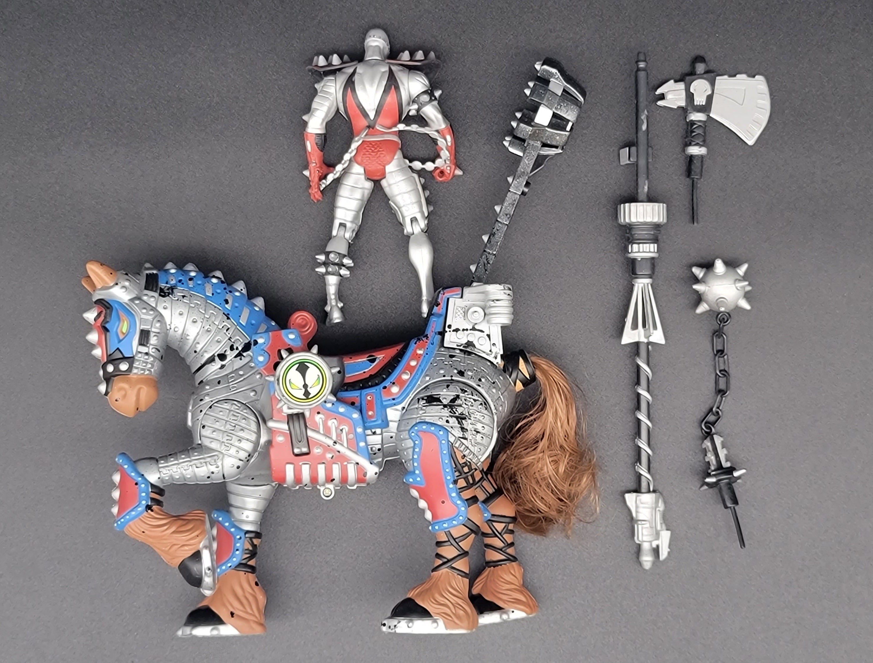 Battle Horse with Medieval Spawn (Open) – Uncanny Toys & More