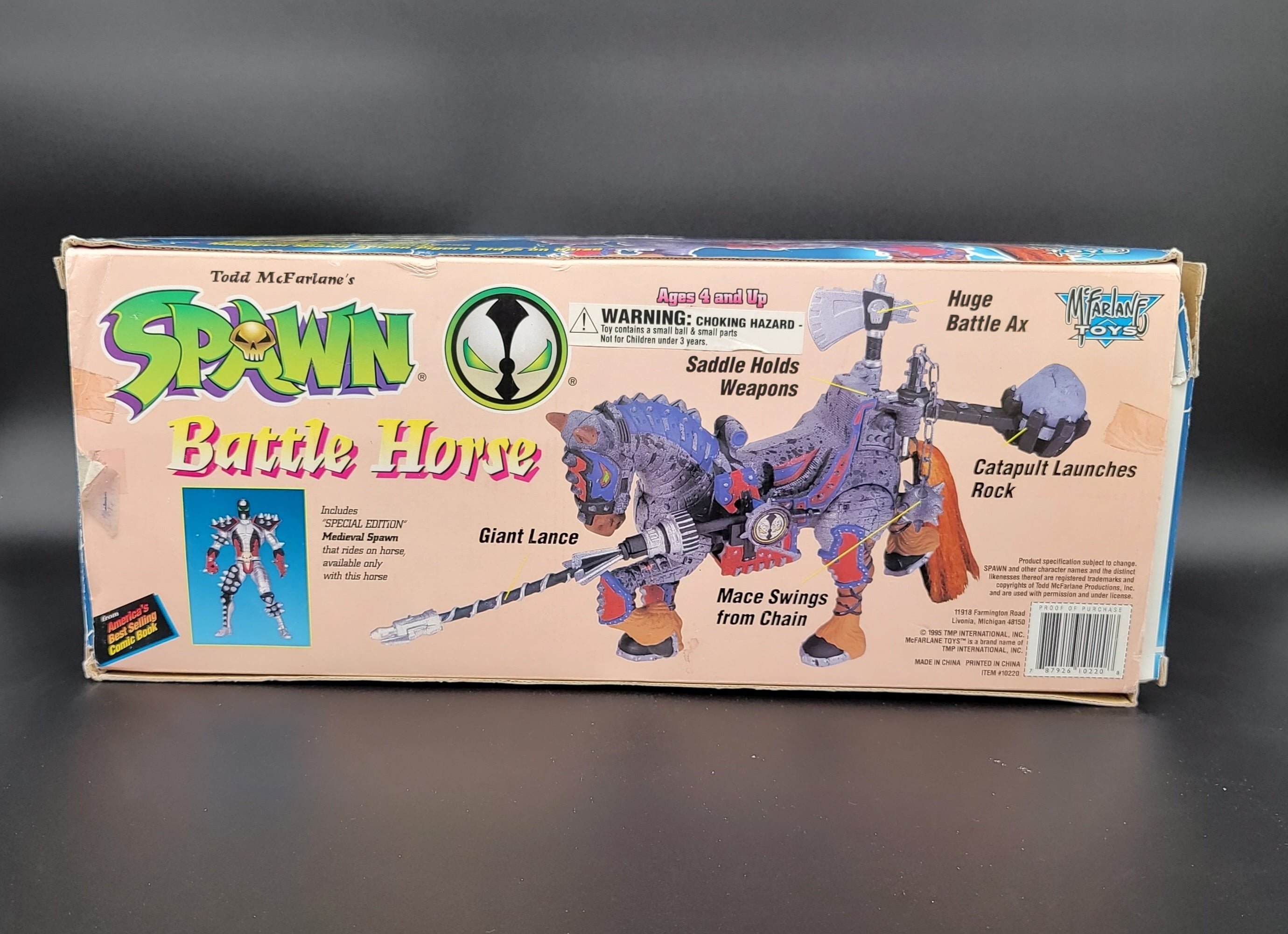 Battle Horse with Medieval Spawn (Open) – Uncanny Toys & More