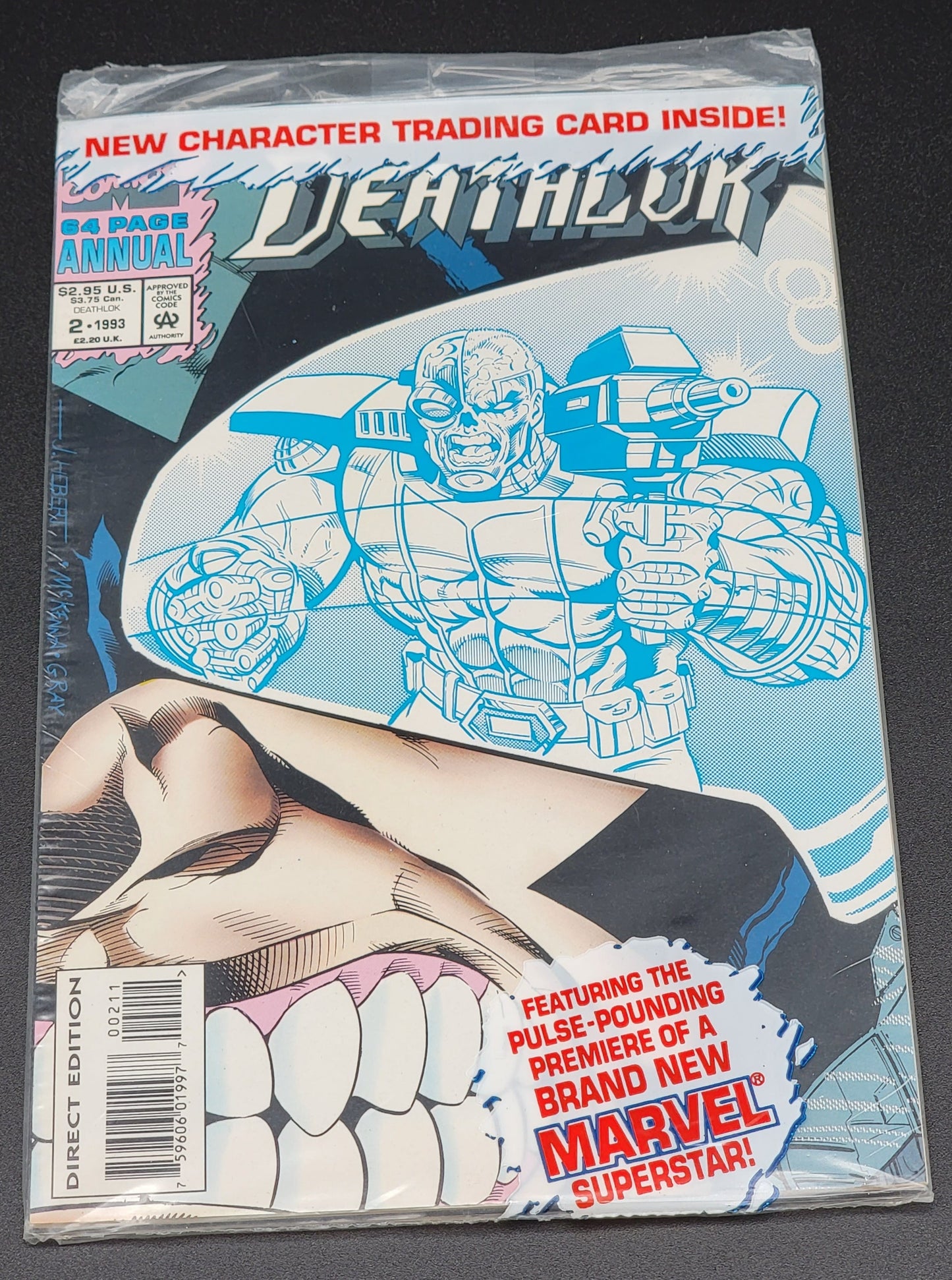 Deathlok annual #2 1993 (polybag)