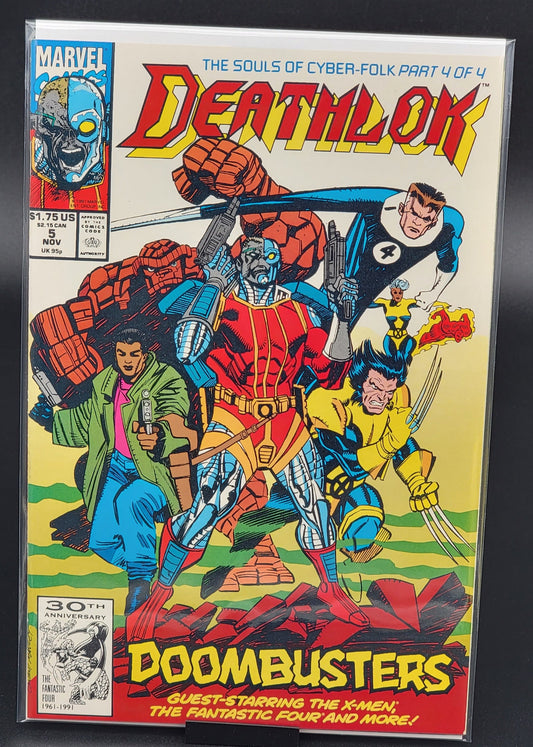 Deathlok #5 1991