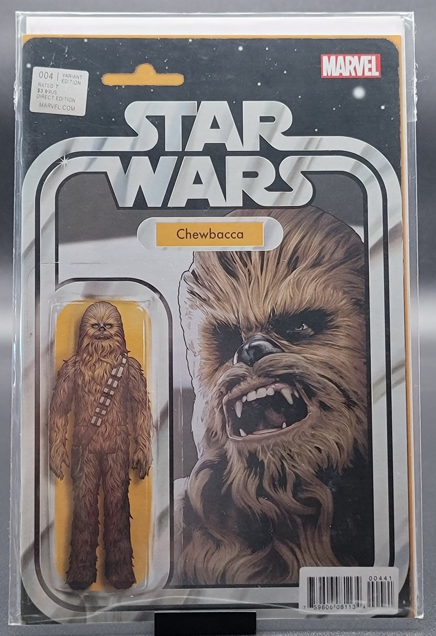 Star Wars #4 Chewbacca Figure Variant