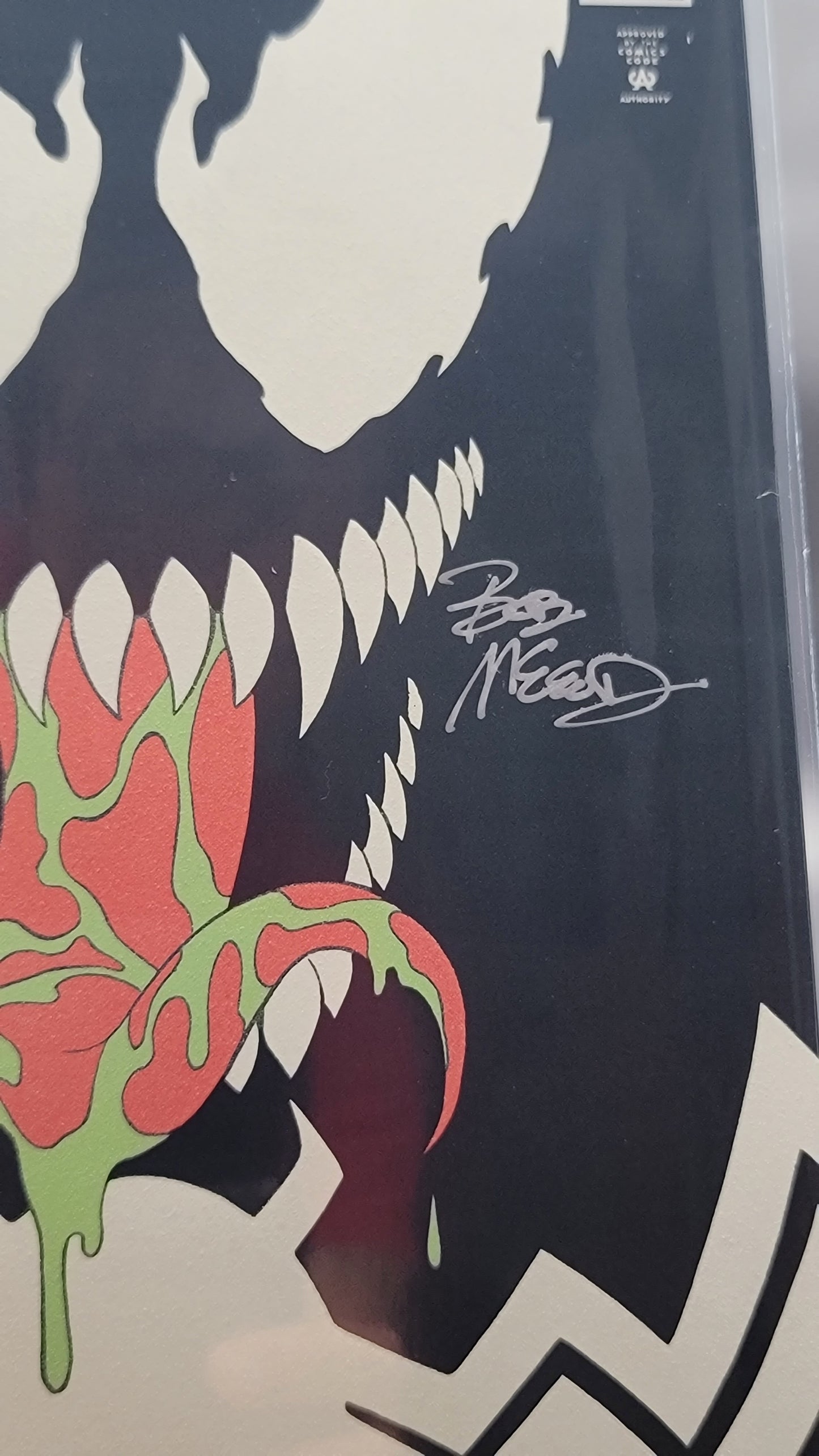 Venom: The Enemy Within #1 signed Bob McLeod