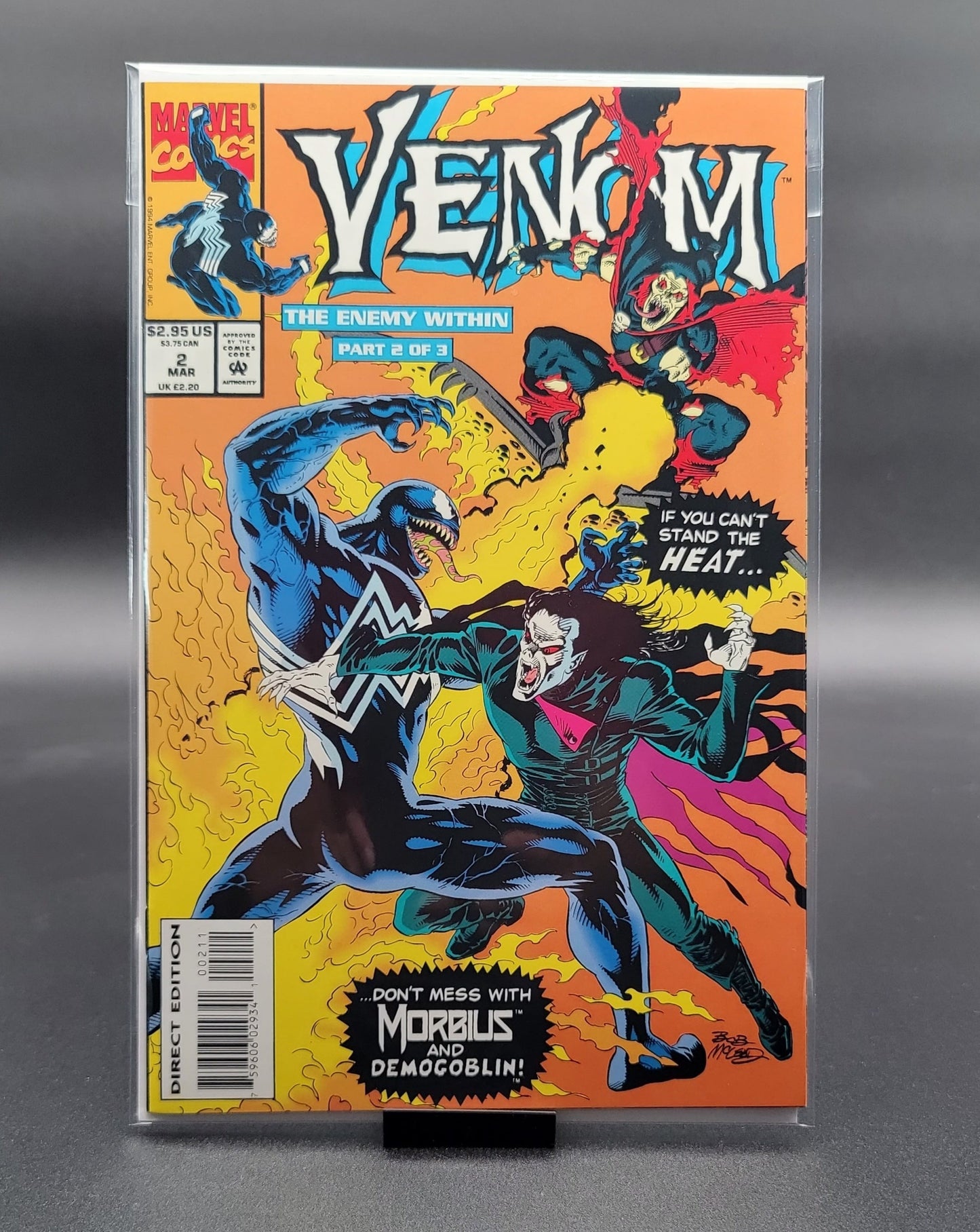 Venom The Enemy Within #2 1994