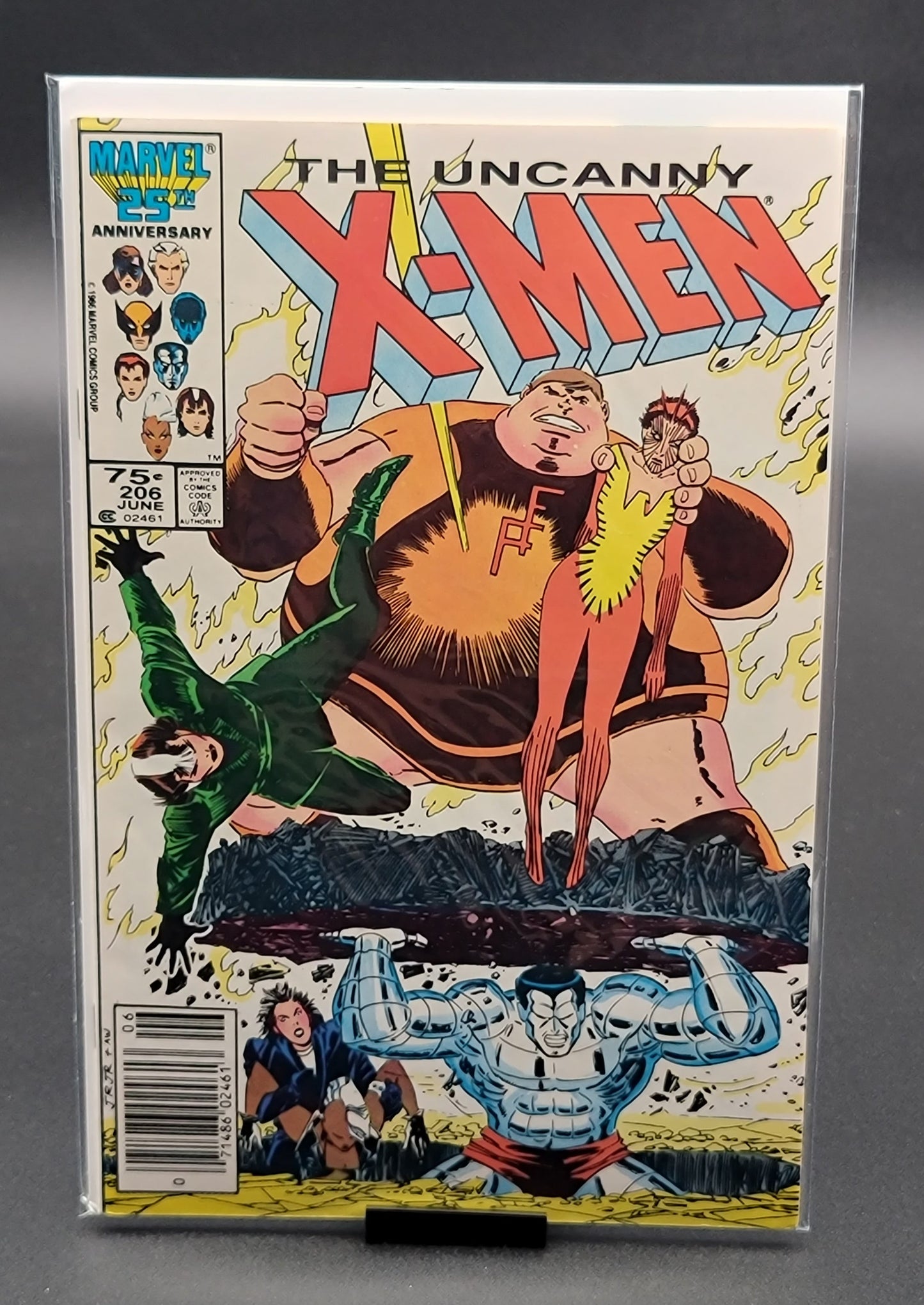 The Uncanny X-Men #206 1986