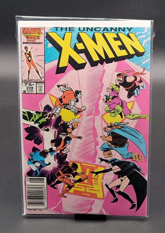 The Uncanny X-Men #208 1986