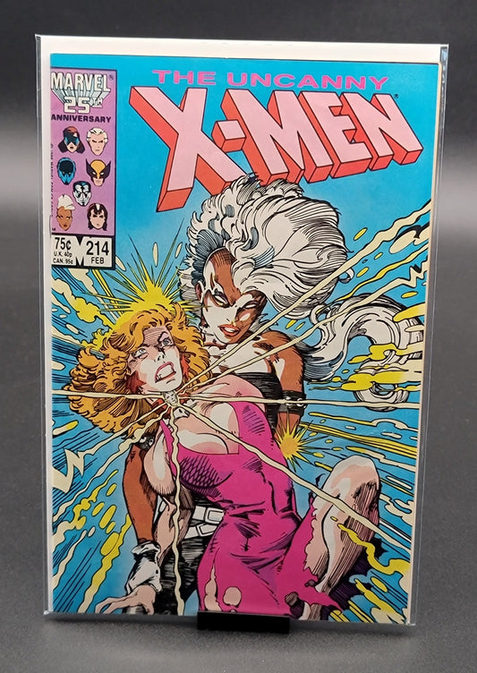 The Uncanny X-Men #214 1987