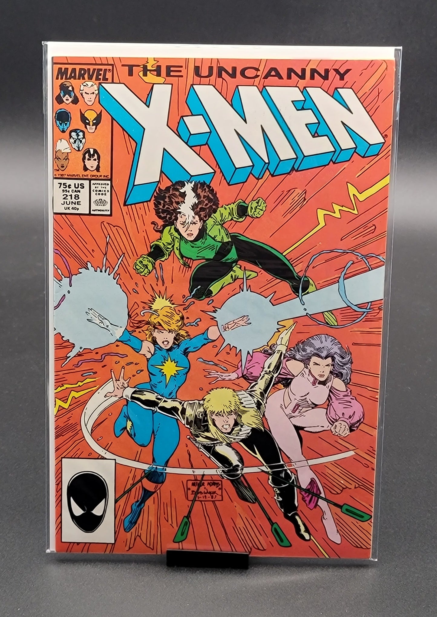 The Uncanny X-Men #218 1987
