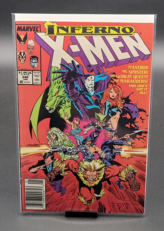 The Uncanny X-Men #240 1989