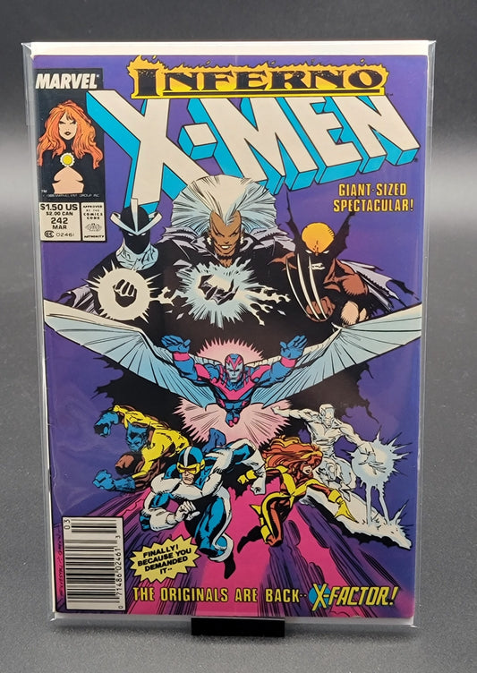 The Uncanny X-Men #242 1989