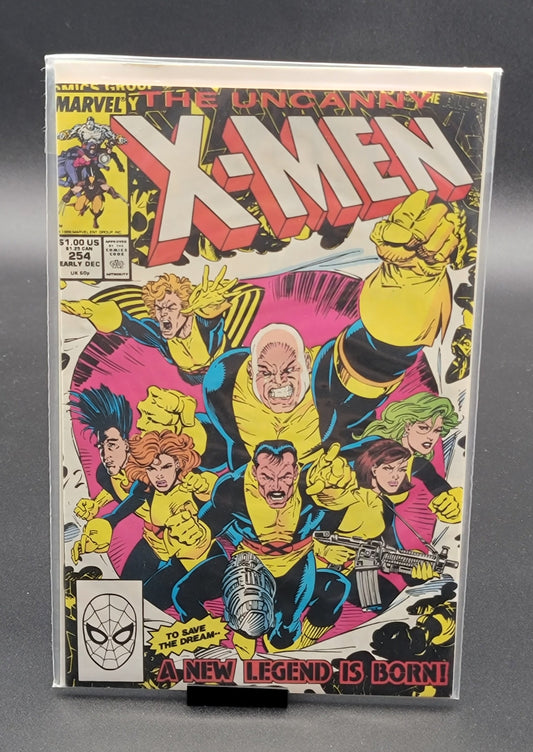 The Uncanny X-Men #254 1989
