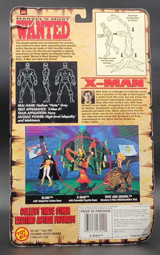 X-Man Marvel's Most Wanted collectors edition