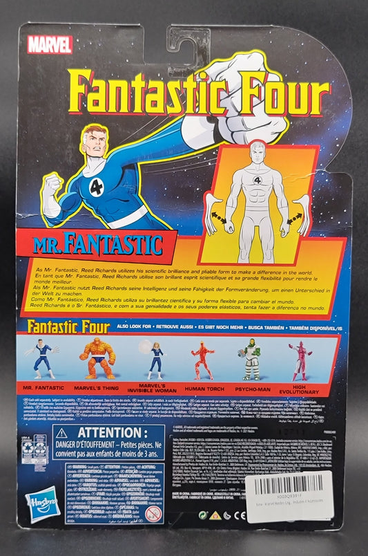 Mr. Fantastic Hasbro retro Fantastic Four