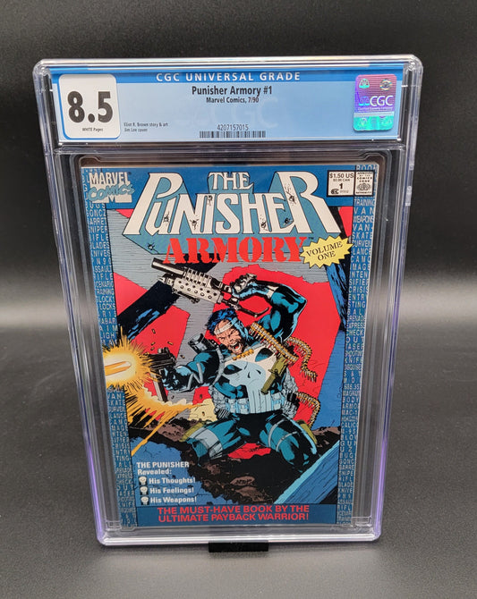 Punisher Armory #1 1990 CGC 8.5