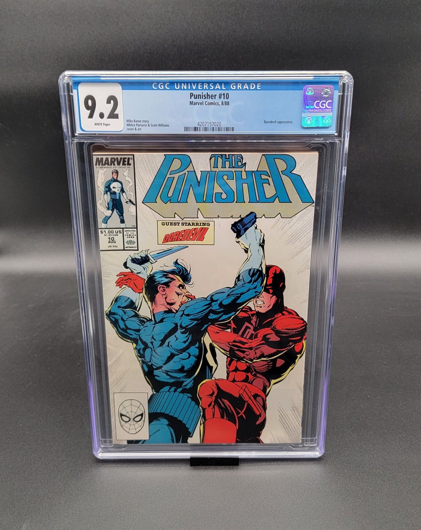 The Punisher #10 1988 CGC 9.2