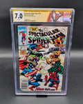 The Spectacular Spider-Man #170 1990 CGC SS 7.0 signed by Bob Sharen