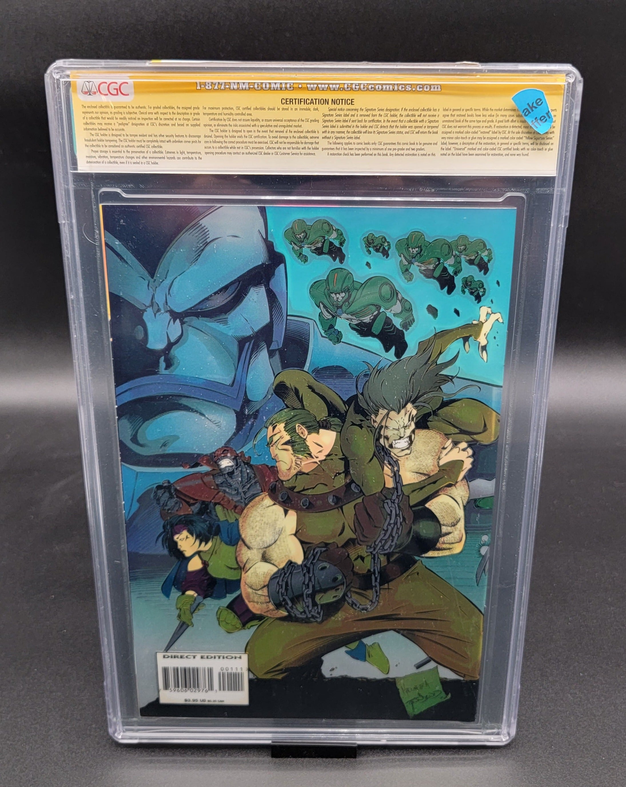 X-Men Alpha #1 1995 CGC SS 9.8 signed by Tim Townsend – Uncanny