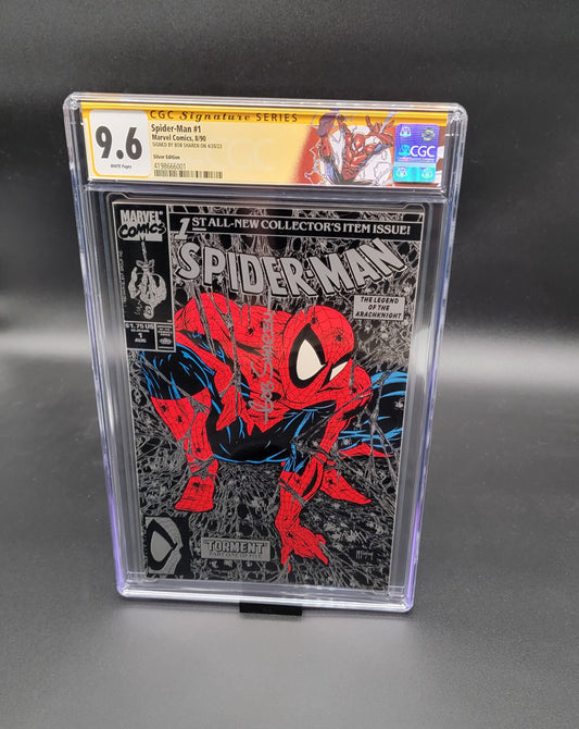 Spider-Man #1 Silver CGC SS 9.6 Bob Sharen