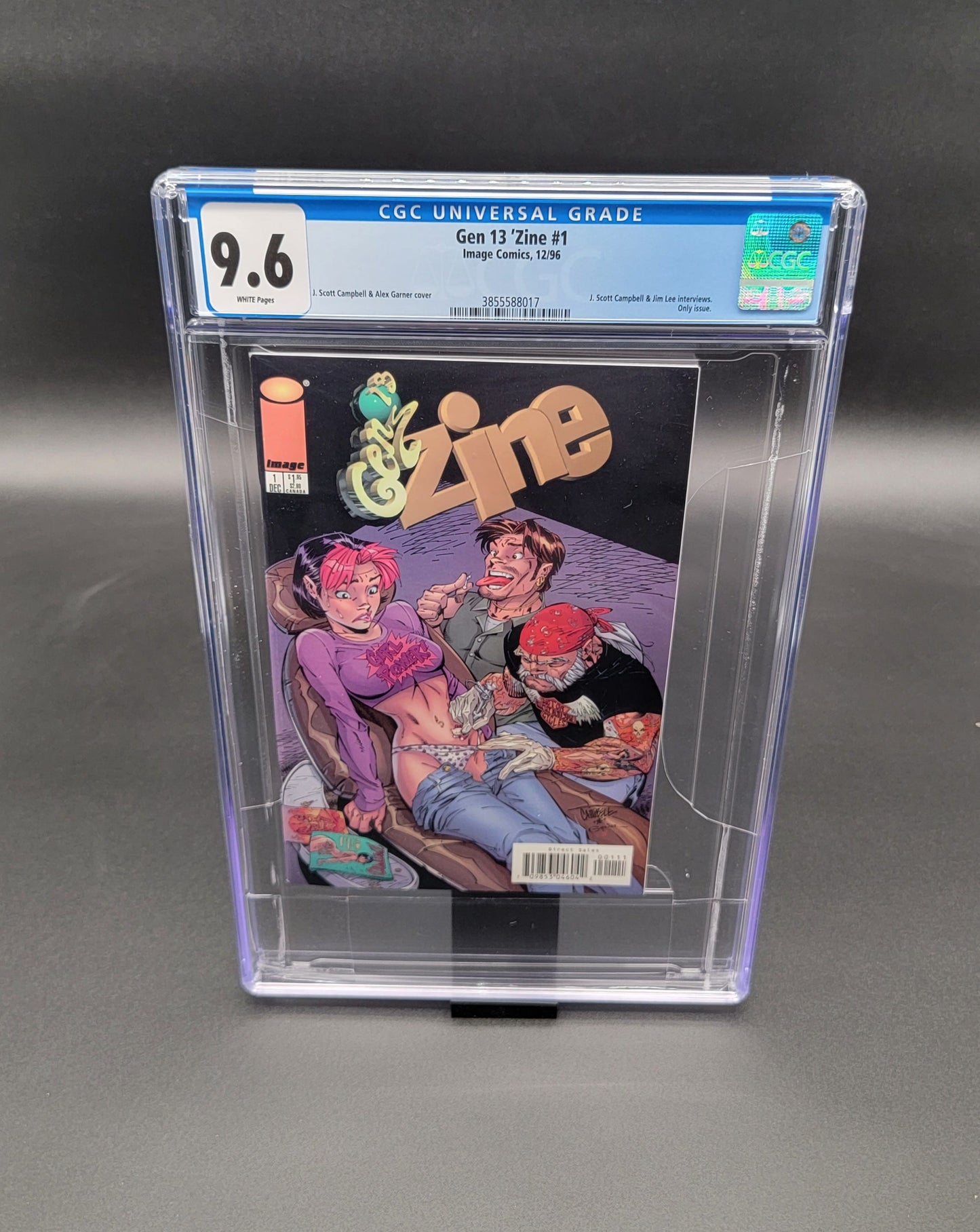 Gen 13 'Zine #1 1996 CGC 9.6