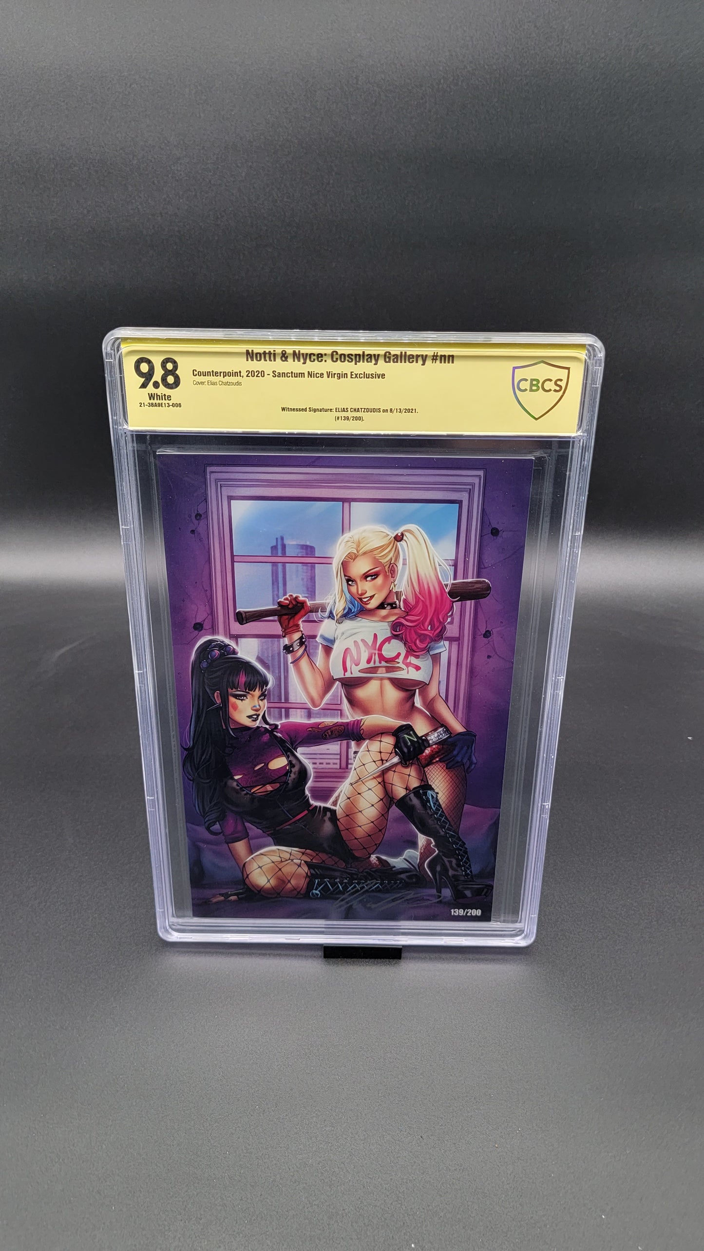 Notti & Nyce: Cosplay Gallery #nn CBCS SS 9.8 signed by Elias Chatzoudis