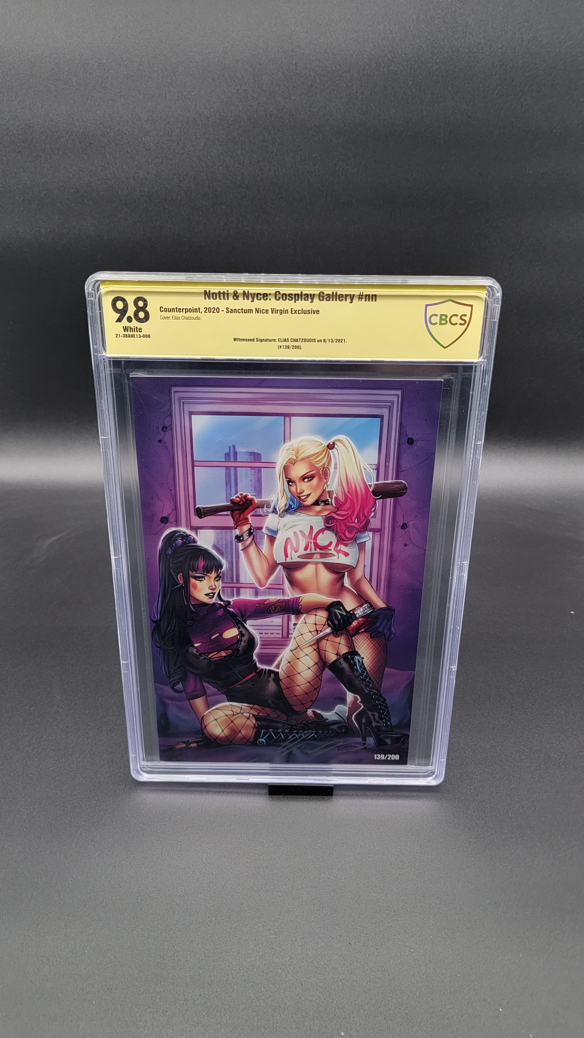 Notti & Nyce: Cosplay Gallery #nn CBCS SS 9.8 signed by Elias Chatzoudis