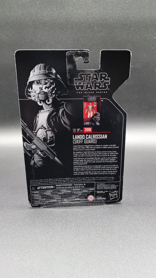 Lando Calrissian (Skiff Guard) Star Wars Black Series Archive