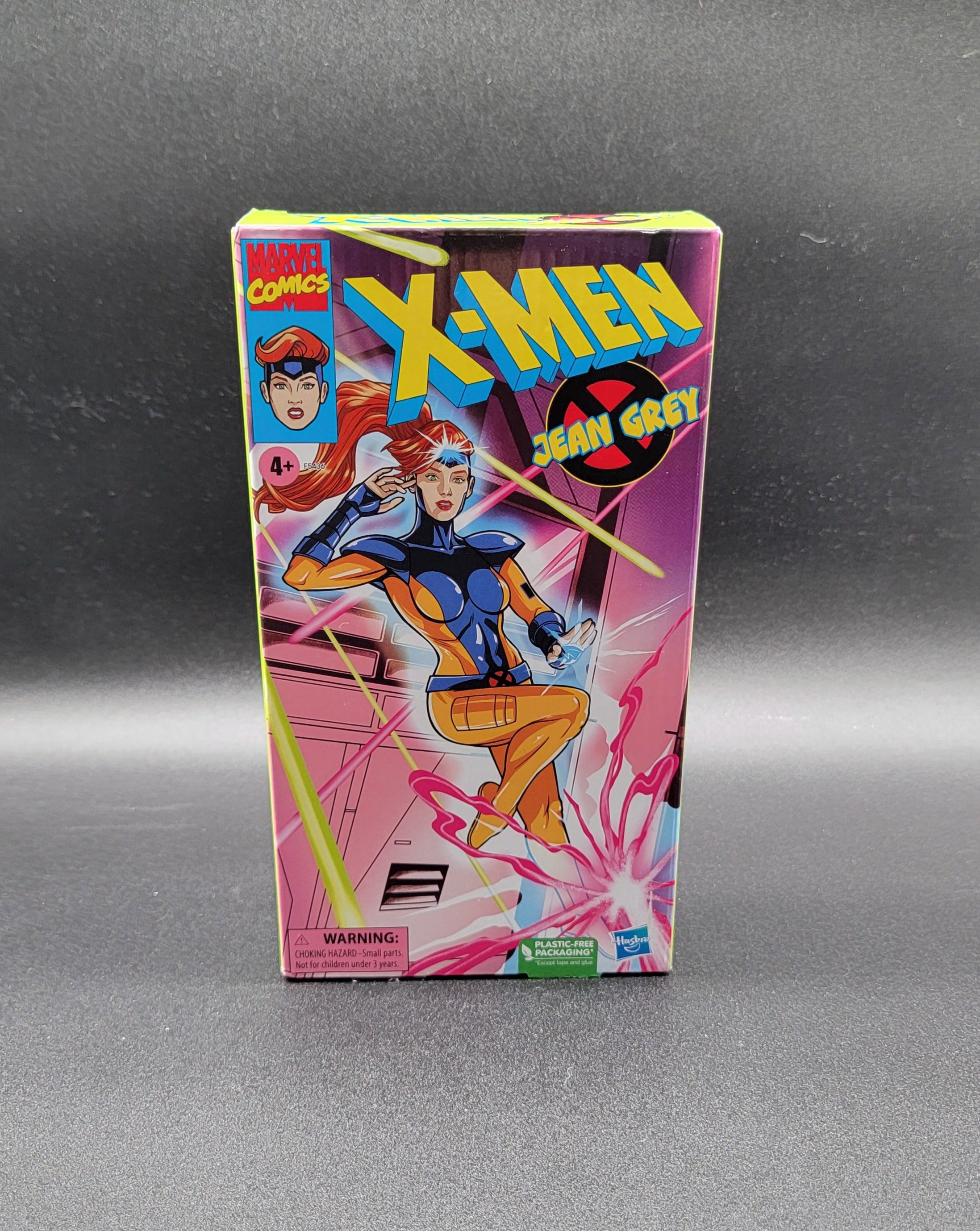 Jean Grey X-Men Aminated VHS packaging