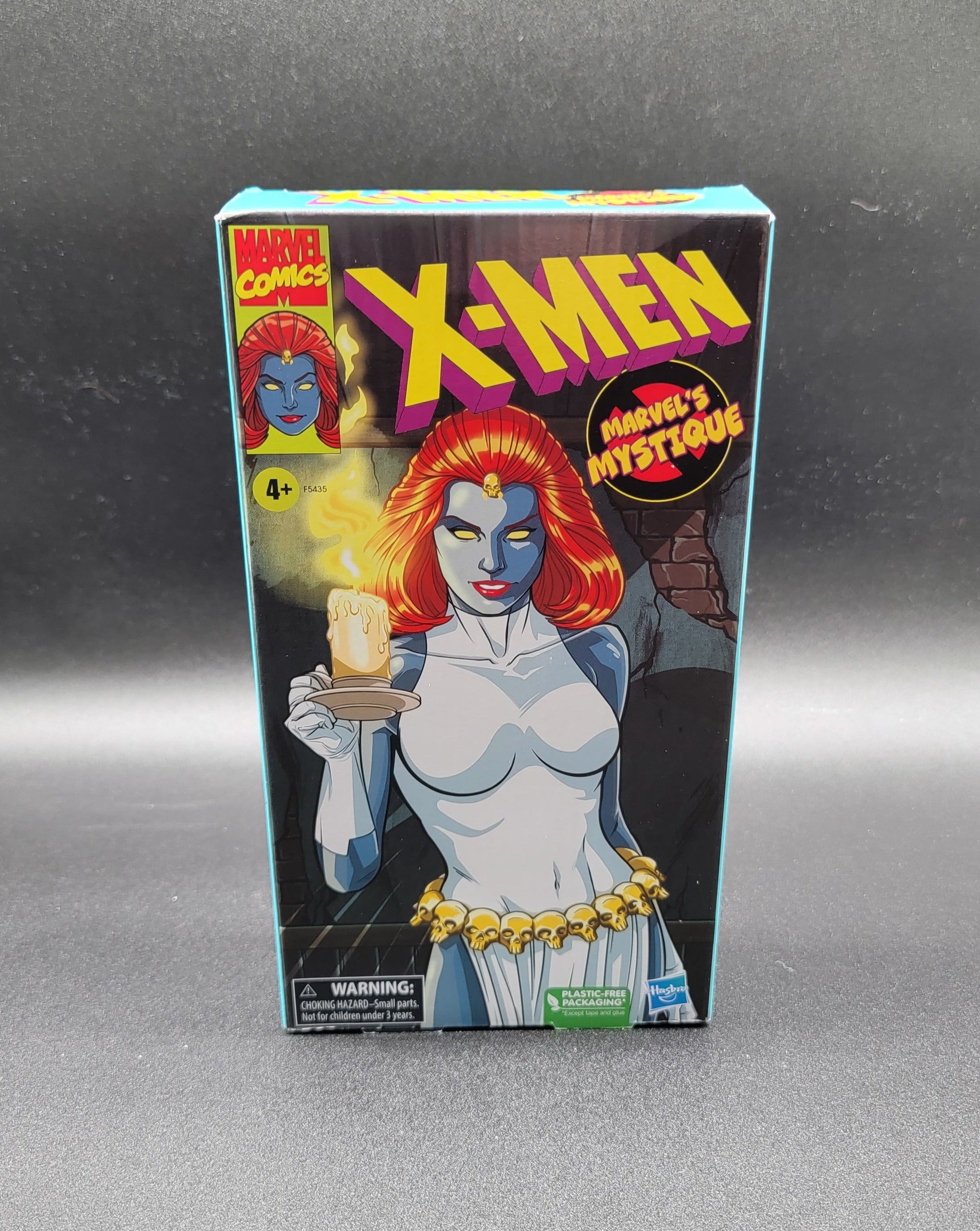Mystique X-Men Aminated VHS packaging