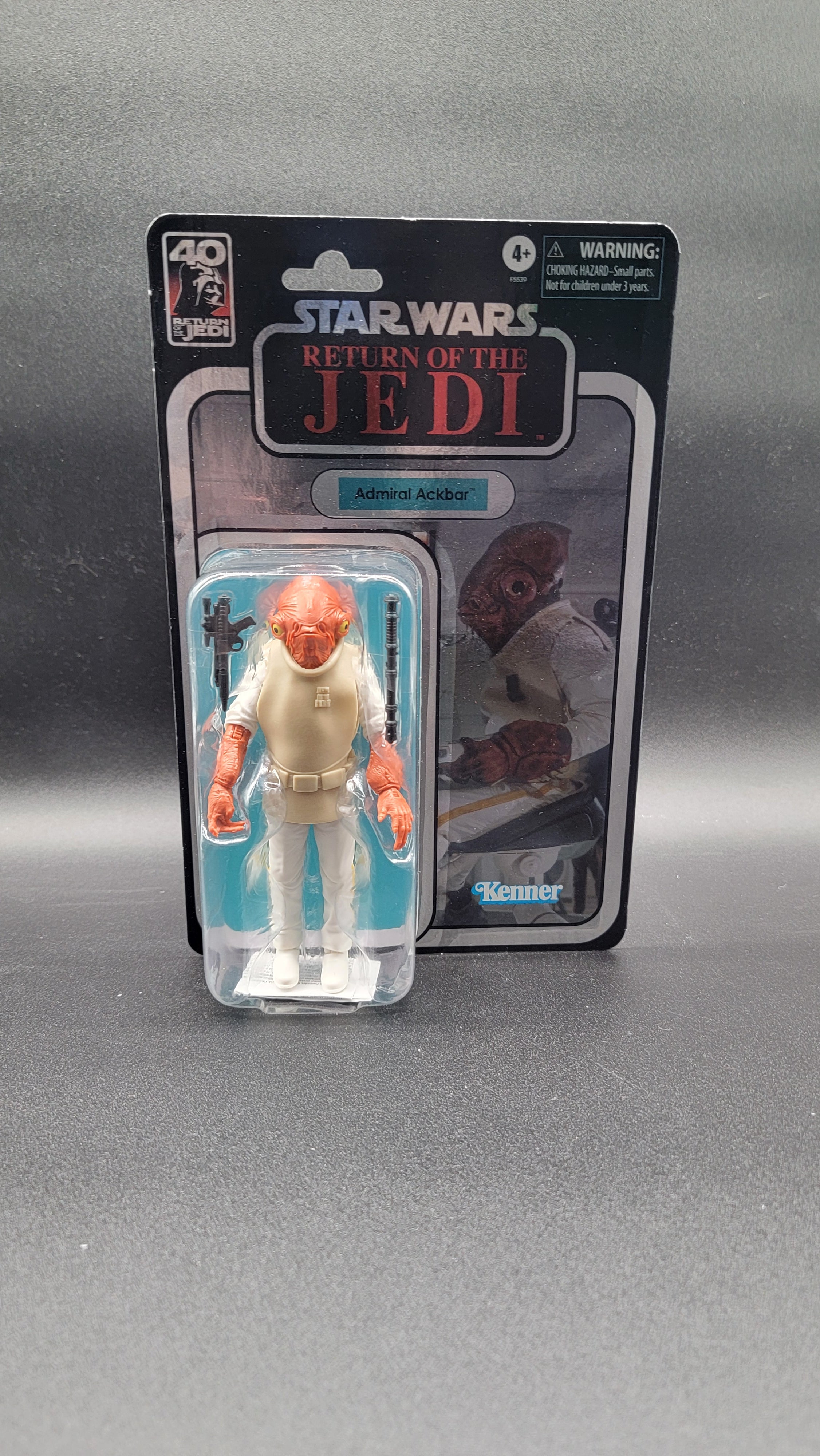 Admiral Ackbar Star Wars The Black Series 40th Anniversary Return of the Jedi