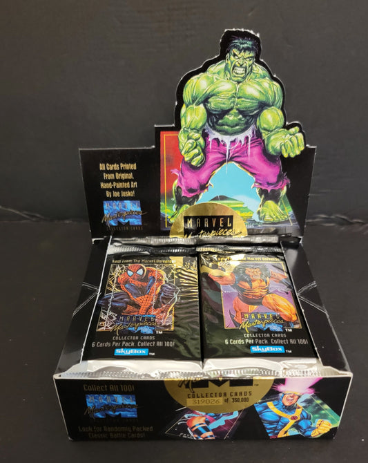 1992 Marvel Masterpieces sealed packs