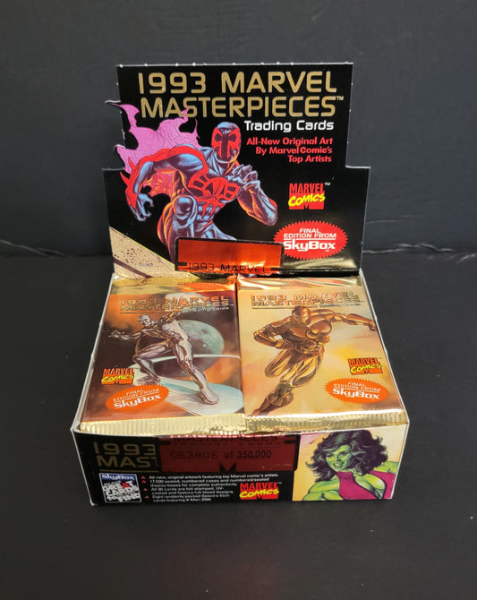 1993 Marvel Masterpieces sealed packs