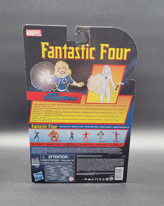 Invisible Woman Fantastic Four Hasbro Retro