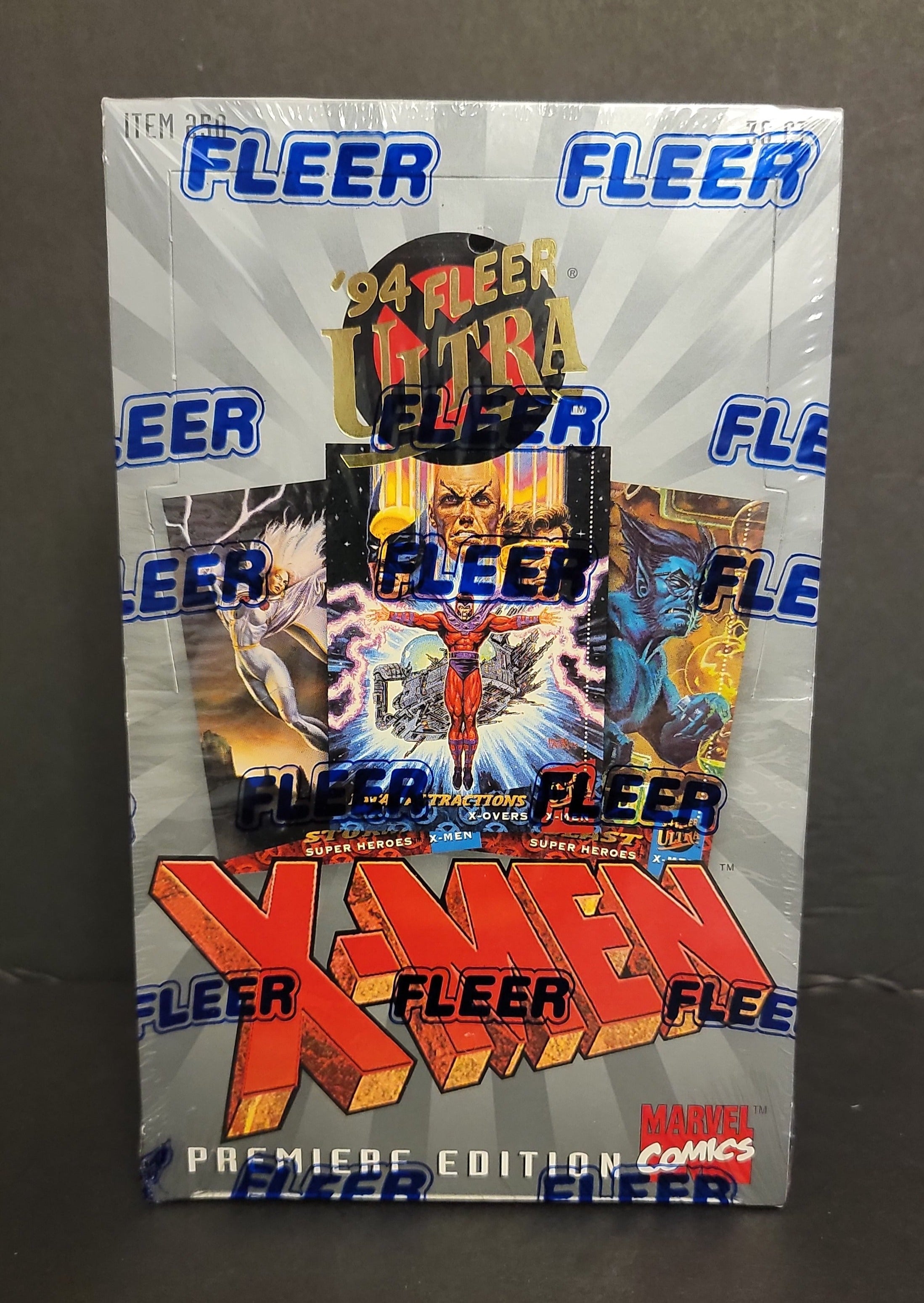 *Unopened Box: 94 Fleer Ultra Marvel X-Men sold “Premiere Edition” Trading Cards