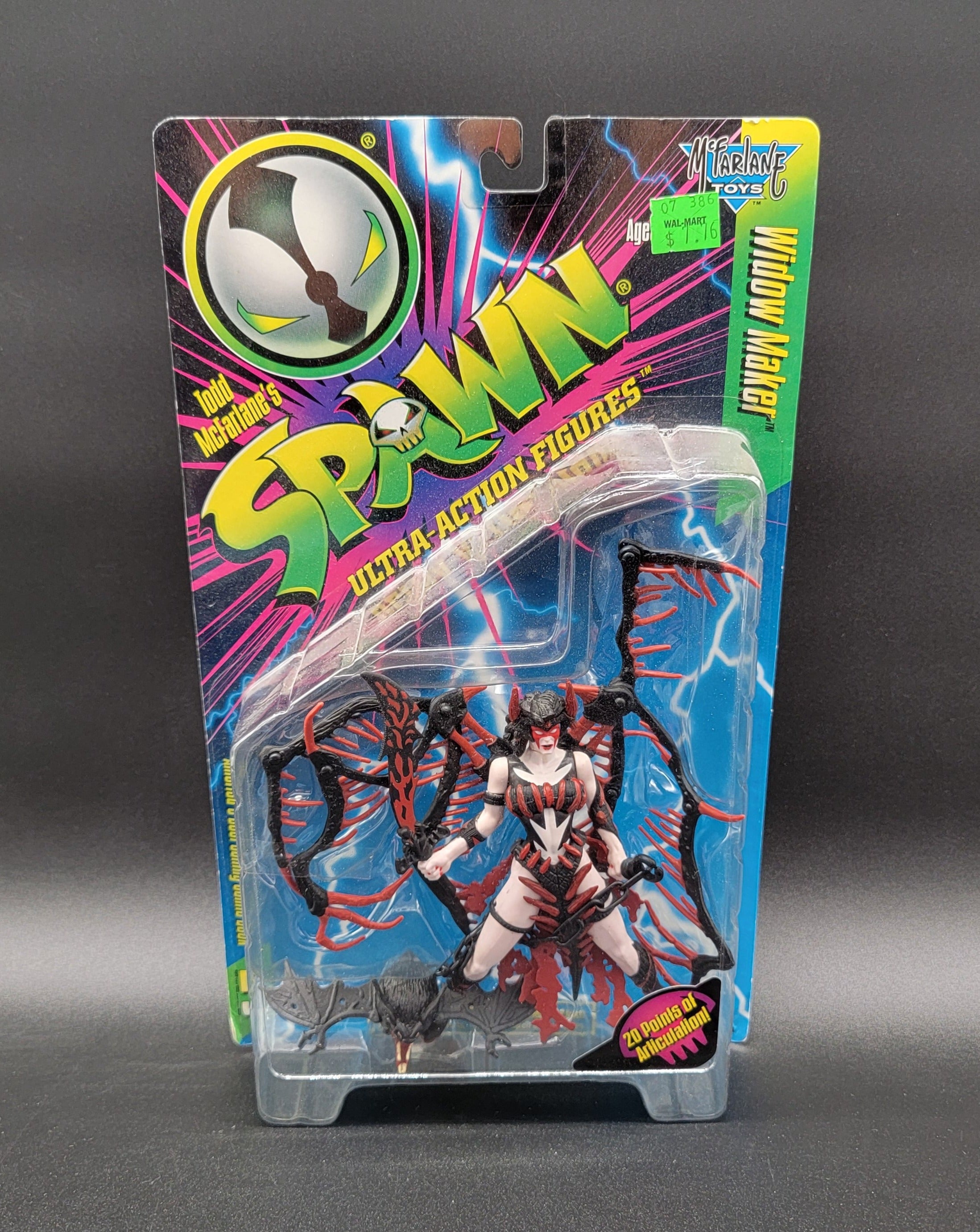 Widow Maker Spawn series 5 (Black/Red variant)