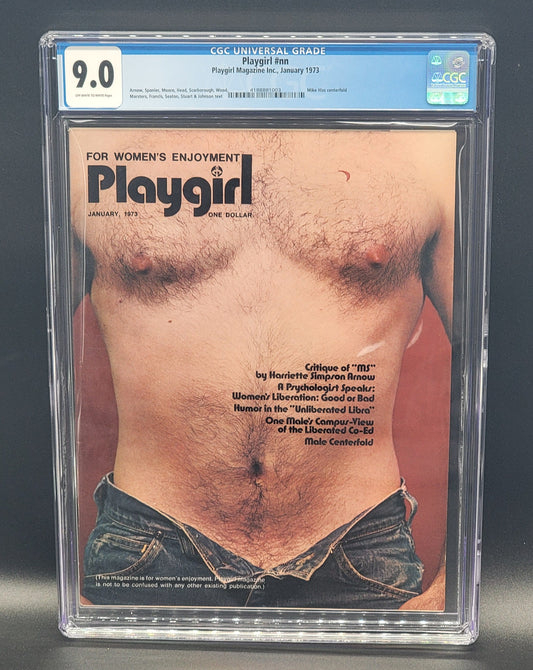 Playgirl #nn January 1973 CGC 9.0 (preview issue)