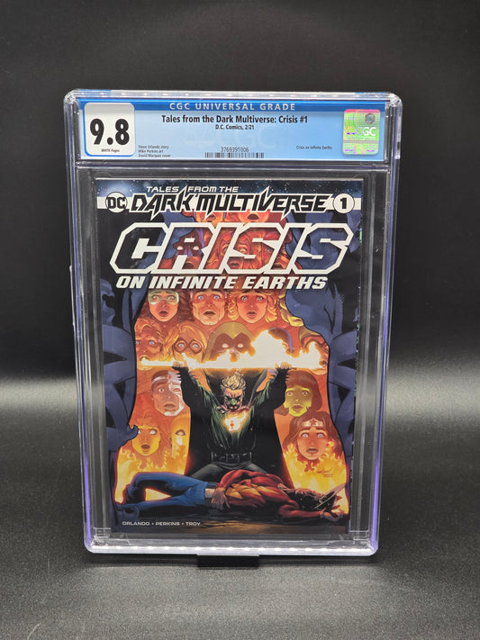 Tales from the Dark Multiverse: Crisis #1 2021 CGC 9.8