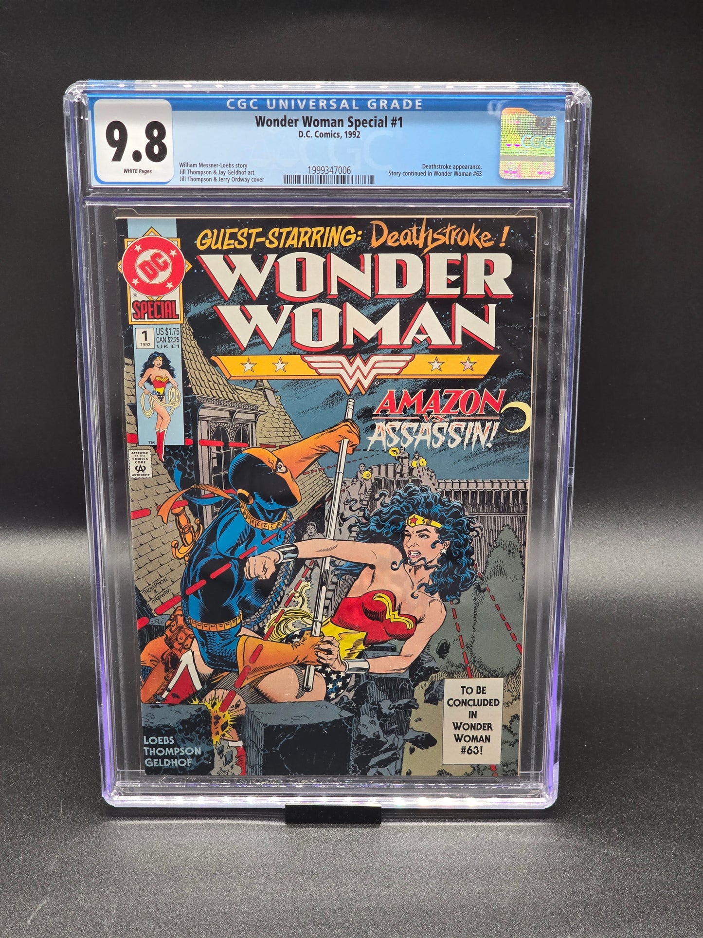 Wonder Woman Special #1 1992 CGC 9.8